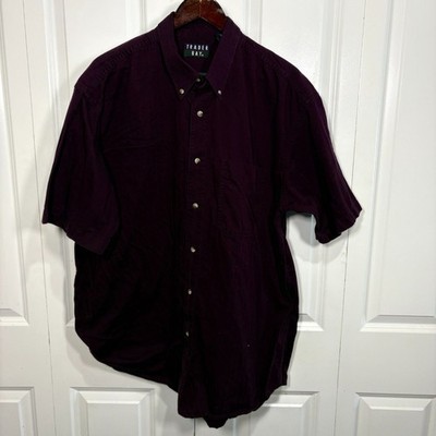 Trader Bay XLT Button-Down Shirt Men Relaxed Fit Cottagecore, Y2K Vibes