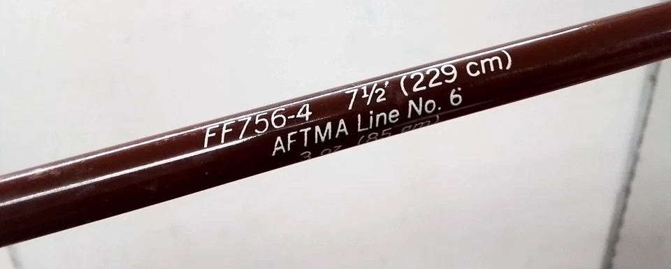 Fenwick Voyager 4 pc. Fly Rod 7’6” 6wt. FF756-4 - Image 2 of 4