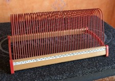 Vintage Vinyl 7" Storage Metal Wire Single Stand Holder Rack Numbered R804