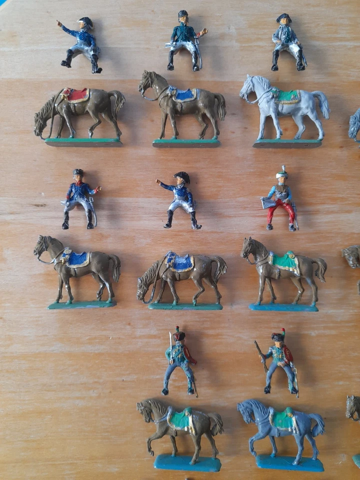 38 pc x Italeri 1/72 FRENCH IMPERIAL GENERAL STAFF Napoleonic figures Set 6016 - Image 4 of 4