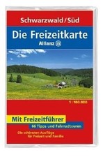 Die Allianz Freizeitkarte Schwarzwald Süd: 66 Tipps und ... | Buch | Zustand gut