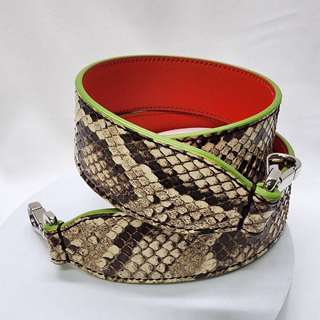 Fendi Shoulder Strap Snake Pattern Python - image 6