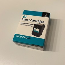 Wexford 61 Black Inkjet Cartridge Replaces HP 61 Black CH561WN