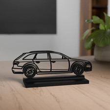 Audi A4 B8 Allroad Modell 3D Dekoration -  Geschenk für Autoliebhaber
