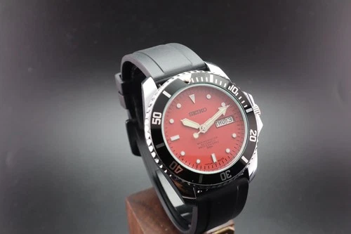 Vintage Seiko Diver's Look Automatic Rotating Bezel 6309 Day & Date Men's Watch