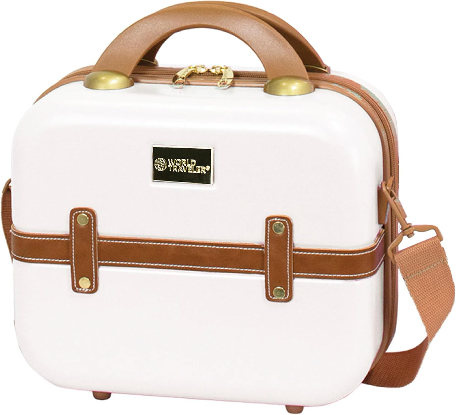Venturex Lightweight Ivory Hardside Spinner Carry-On Luggage Set - 2 Pieces