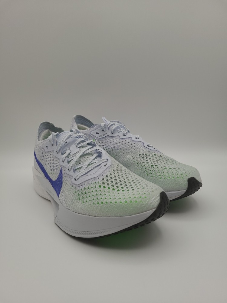Nike ZoomX VaporFly Next% 3 in Grey Racer Blue - Size 7