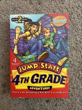 JumpStart 4th Grade Adventures Windows/Mac, 2000 game NEW SEALED