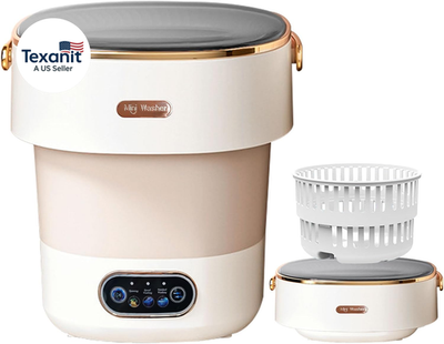 #ad Portable Washing MachineMini Washer 20L Upgraded with Spin BasketSmall Clothe $102.00
