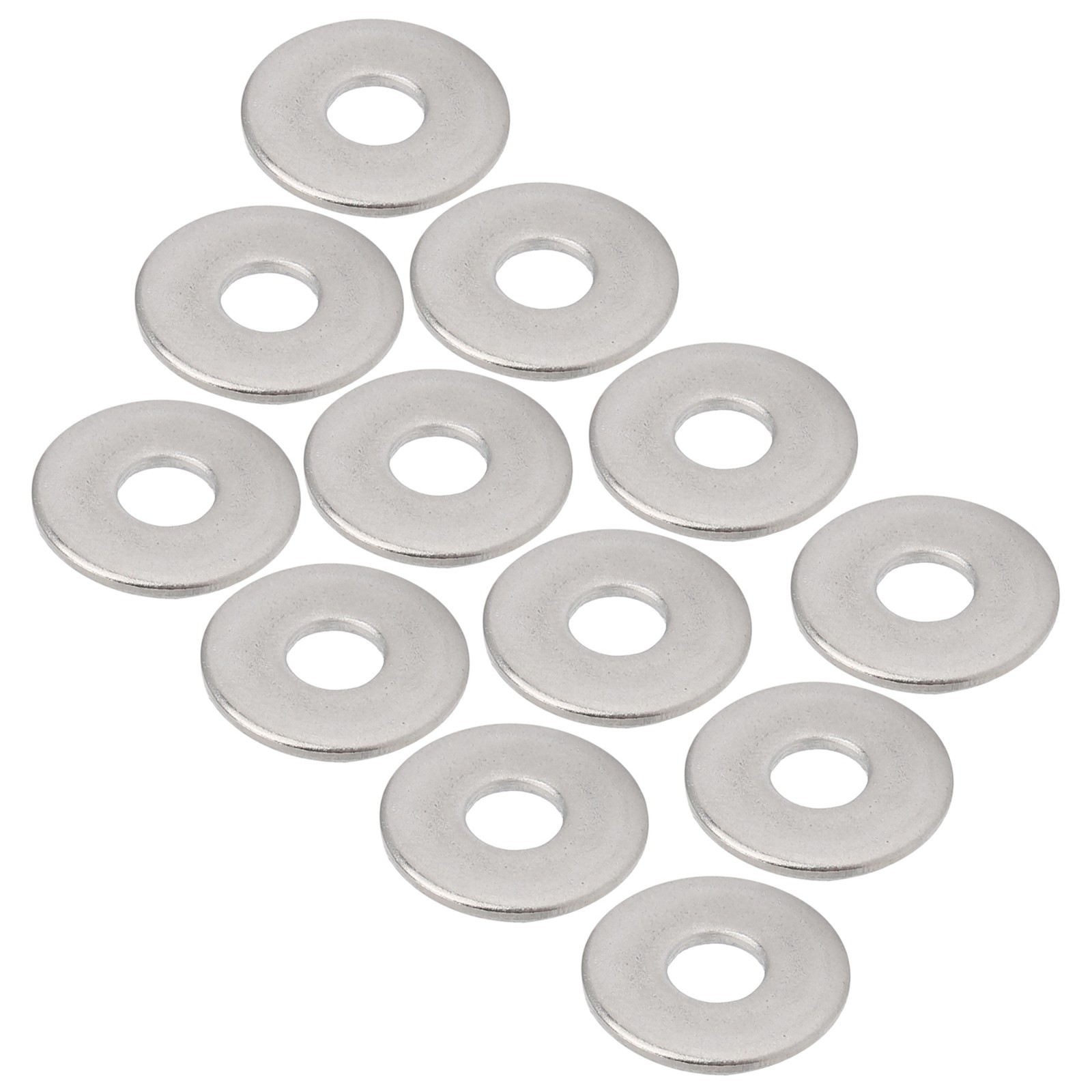 100Pcs Flat Washers 304 Stainless Steel Enlarged Screw Accessories Fastener Hard