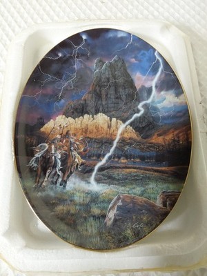 Summoned Spirits Spirit Journeys Julie Kramer Cole Bradford Exchange Plate 