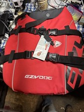 EzyDog DFD Dog Floatation Device  Dog Life Jacket Red XL NWT $79 Retail