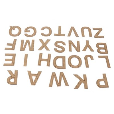 Keychain Templates Transparent Acrylic LetterShape Craft Tools With Prot SET