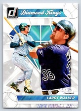 2023 Donruss 29 Larry Walker Colorado Rockies Diamond Kings Card