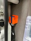 Clip-On CEE Adapter Cable Holder – Durable Plastic Extension Lead Storage Clip