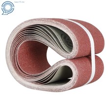 Sanding Belts 4" x 36" 60 80 120 150 240 400 Grit Red Sander Sandpaper 12 Pack