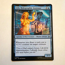 Magic The Gathering - Lyla, Holographic Assistant / Legendary Artifact Creature