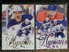 2025-26 Flair ZACH HYMAN Backcheck LOT! #50 104/199 Edmonton Oilers!