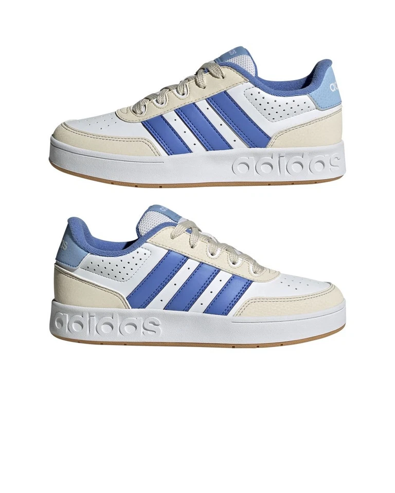  Scarpe Sneakers Ragazzi Donna Adidas Sportswear BREAKBASE J Bianco Blu 