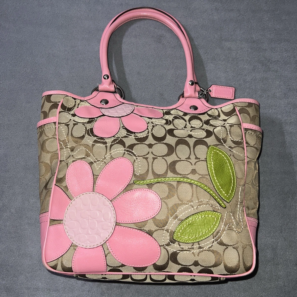 Coach Bleecker Floral Leather Exterior Bags & Handbags for Women