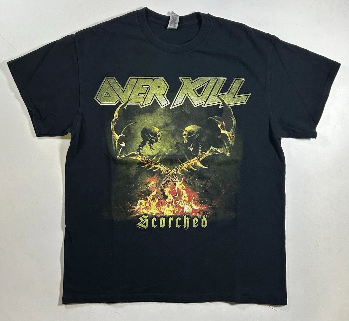 セール★OVER KILL ツアーTシャツ Lサイズ I HEAR BLACK Overkill Tour Shirt In Men's T-Shirts for sale - eBay