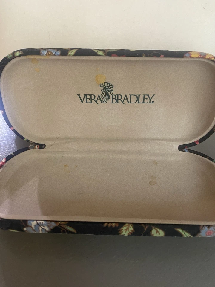 Estuche de gafas vintage para lectores Vera Bradley en patrón retirado Ming 2001 Foto 3 de 3
