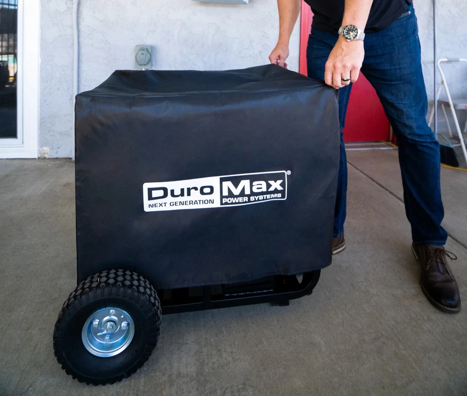 DuroMax XPLGC Large Weather Resistant Dust Guard Portable Generator Cover - Image 4 of 4