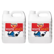 2x Bartoline White Spirit Low Odor Brush Paint Spill Cleaner Oil-Based 4L