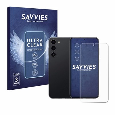 6x Schutzfolie für Samsung Galaxy S23 (Display+Kamera) Displayschutz