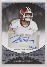 2022 Sage Aspire Silver 20/25 Micah McFadden #ASP-MM2 Auto 0xe0