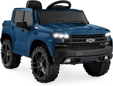 Best Choice Products 12V Licensed Chevrolet Silverado Ride On Truck, Electric Ca