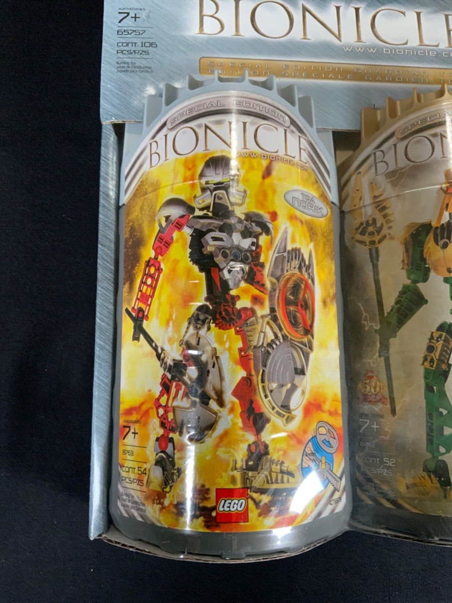 LEGO BIONICLE 65757 Special Edition Gardian Toa Includs 8762