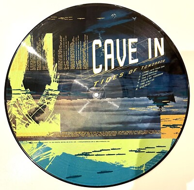 Cave In - Tides Of Tomorrow - Limited Edition Picture Disc Vinyl LP Neu MINT