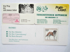 PORTOCARD, Q-1996-5.000-52 (4)  Tierschutz HEPPENHEIM, Briefmarke postfrisch