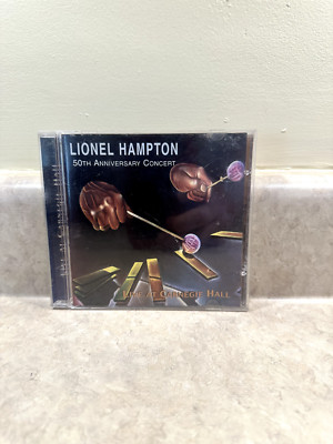 LIONEL HAMPTON Live At Carnegie Hall 50th Anniversary Concert CD NEW SEALED Jazz