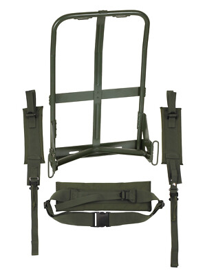 US Alice Main Frame Alu Rack Rucksackrahmen Rucksack Kraxe mit Tragegurt