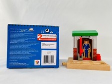 Signal Conductor House Shed - BJP87 Thomas  Friends Wooden Train-NEW IN BOX