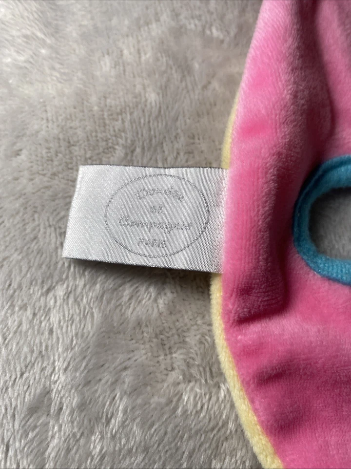 Doudou Et Compagnie Paris Lovey Cat Peluche Gatito Estrellas Manta de Seguridad Etiquetas 7" Foto 4 de 4