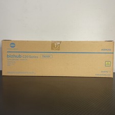 Konica Minolta TN318 Yellow Toner Cartridge A0DK233 for Bizhub C20 Series New