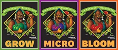 Advanced Nutrients - Grow, Bloom, Micro 3-Part Set - Base Nutrient
