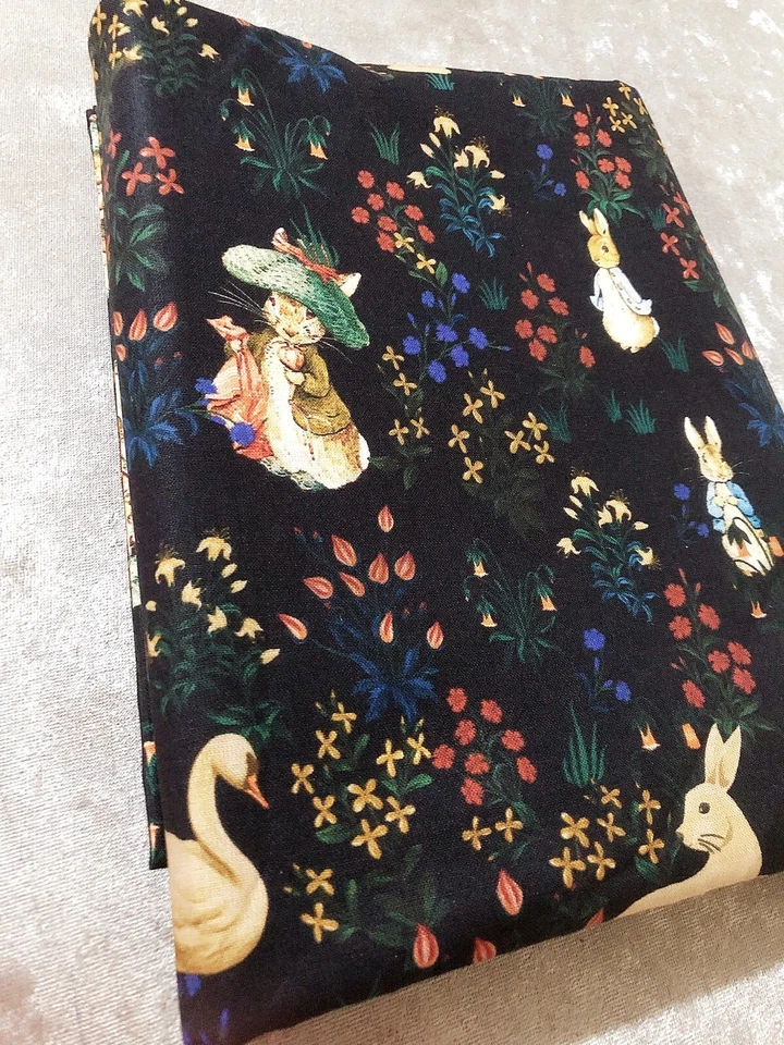 Peter rabbit Vintage Fabric 100% Cotton soft Fabric for kids fabric by the yard - Image 2 of 4