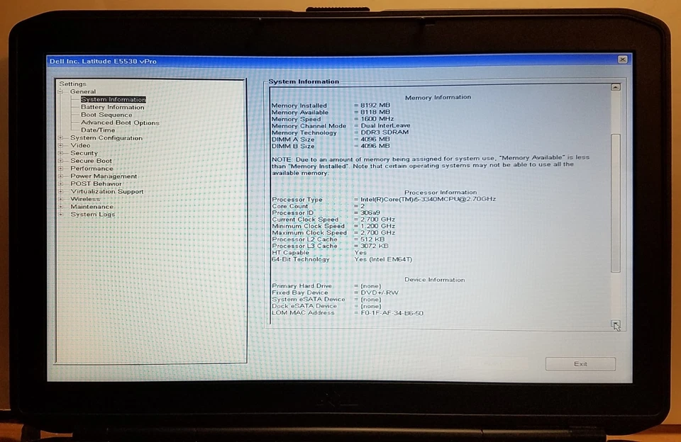 NEW Original Dell Latitude E6530 4 GB Memory module DDR3L 1600-MHz M471B5273DH0 - Image 3 of 3
