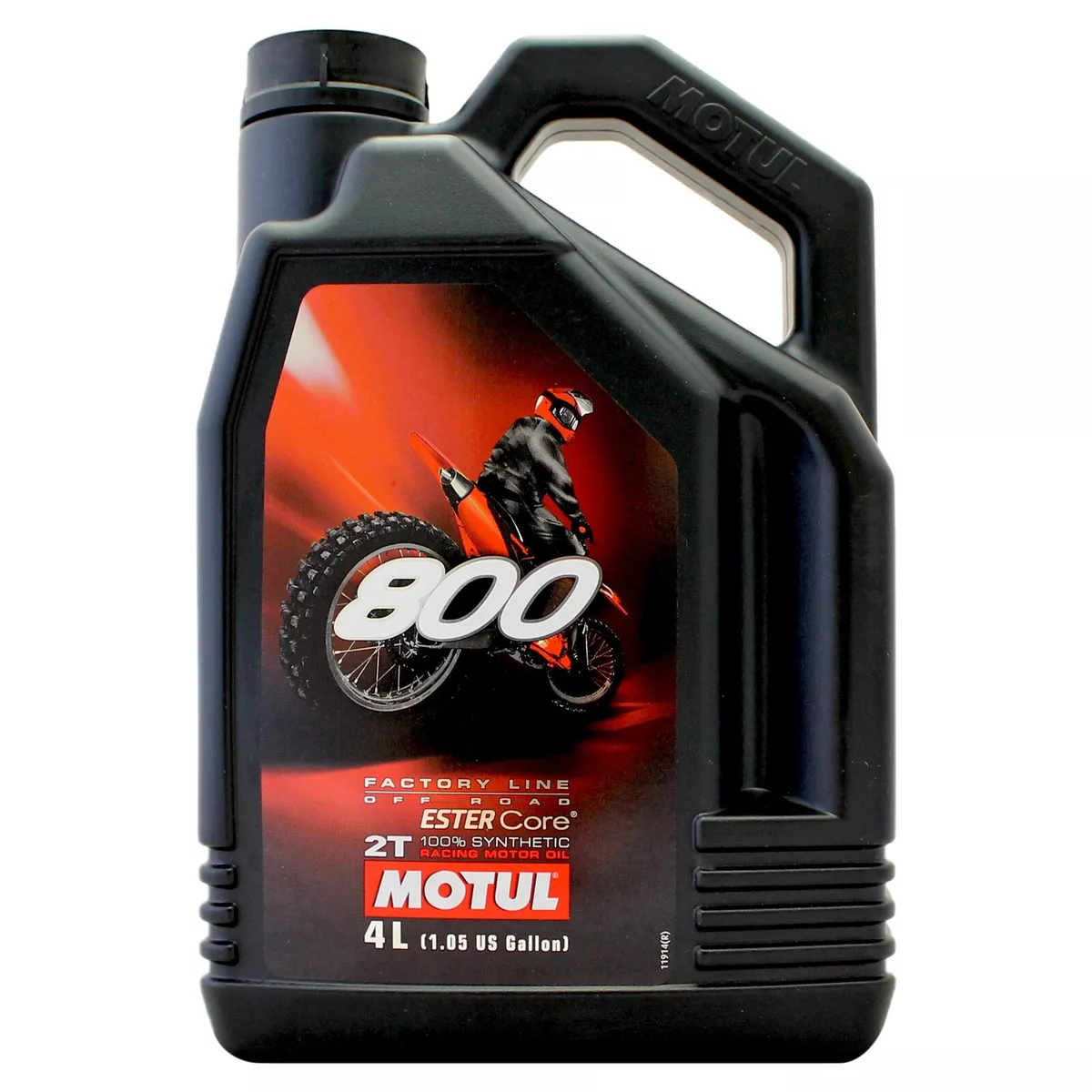 Motul 800 2T Factory Line Off Road Ester Racing Motorcycle Engine Oil 4 Litre 4L