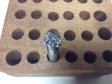 Craftool Craft Japan Geometric Pattern E381 Leather Stamp