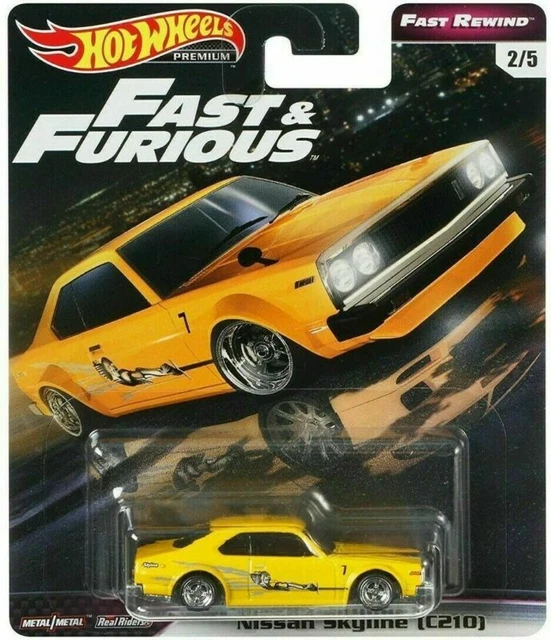 Hot Wheels Fast & Furious vehículos diecast y de juguete