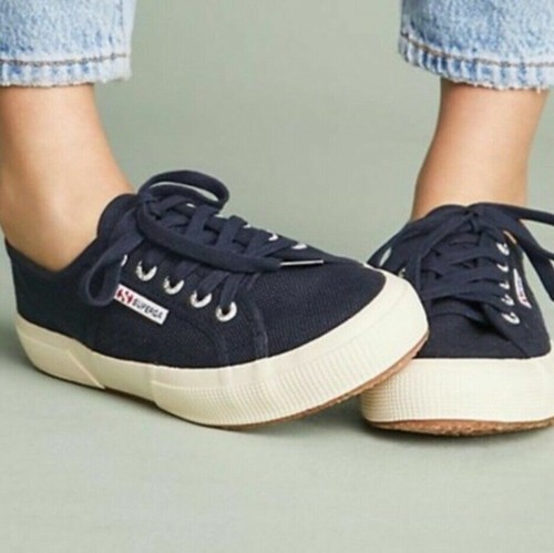 superga navy sneakers