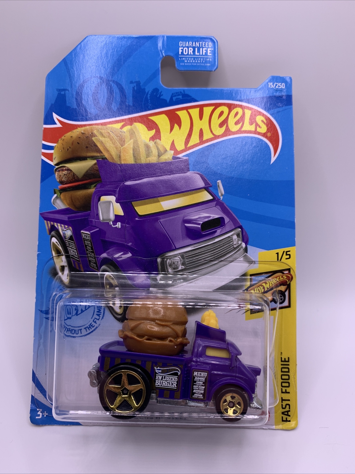 2020 Hot Wheels Buns Of Steel Fast Foodie #84 Of 250 FAST FOODIE NIB!!!