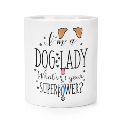 I'M A Dog Damen Was Ihre Superpower Makeup Pinsel Bleistift Topf - Welpe