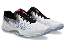 ASICS V-SWIFT FF 4 "EXTRA WIDE" 1053A067 100 White Pure Silver Volleyball Shoes