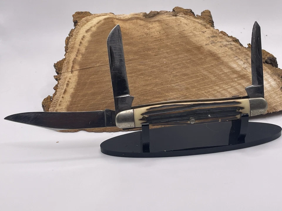 Cubiertos Queen #9 de colección ganadero de 3 hojas con asas de fondo de invierno--852,24 Foto 2 de 4